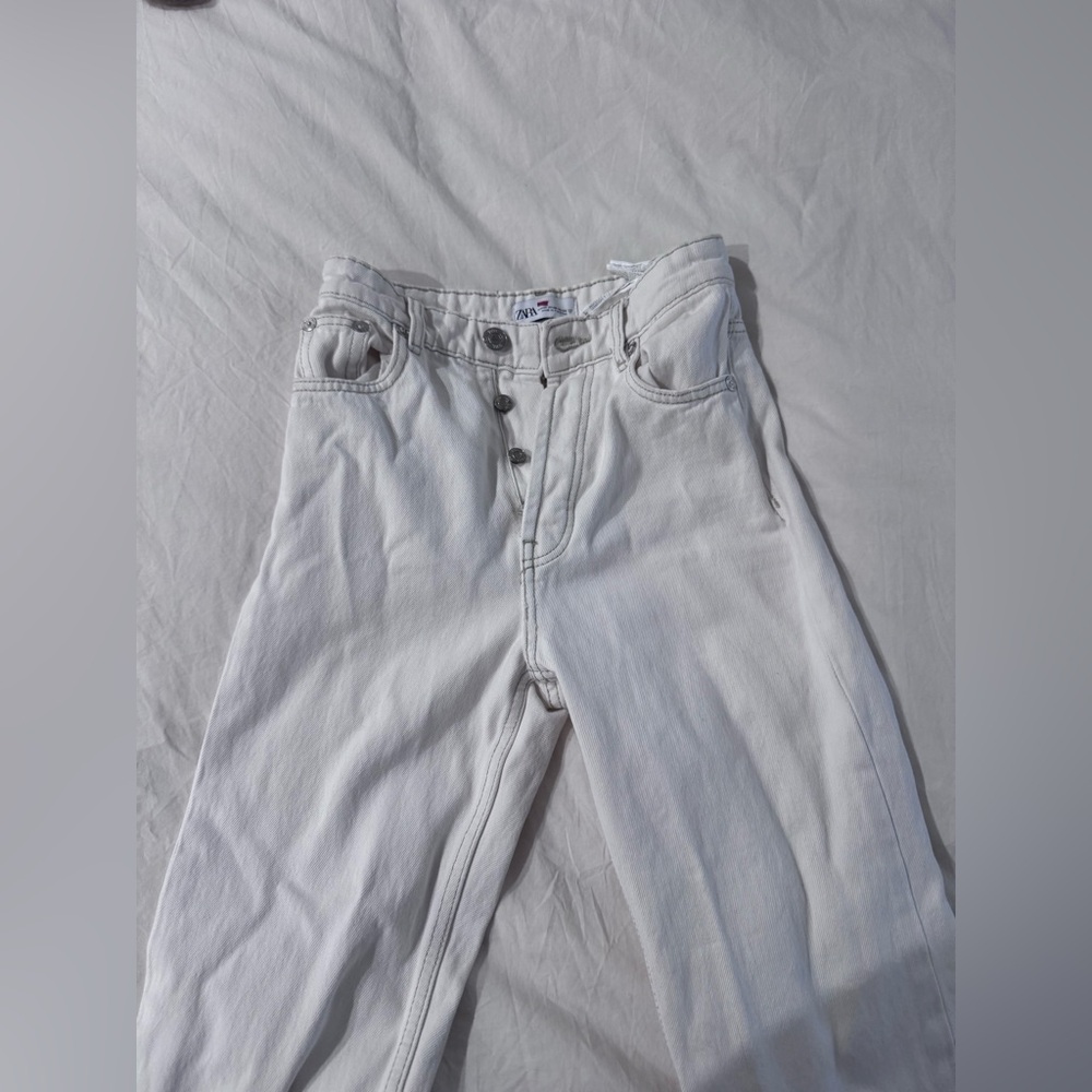 Zara White Women's Jeans